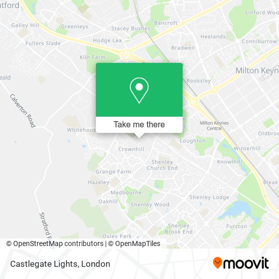 Castlegate Lights map