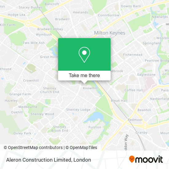 Aleron Construction Limited map