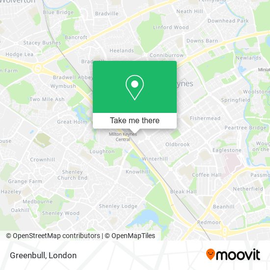Greenbull map