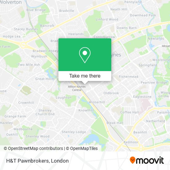 H&T Pawnbrokers map