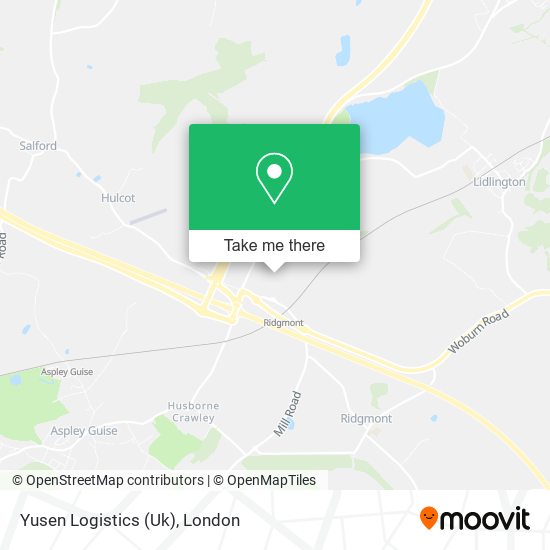 Yusen Logistics (Uk) map
