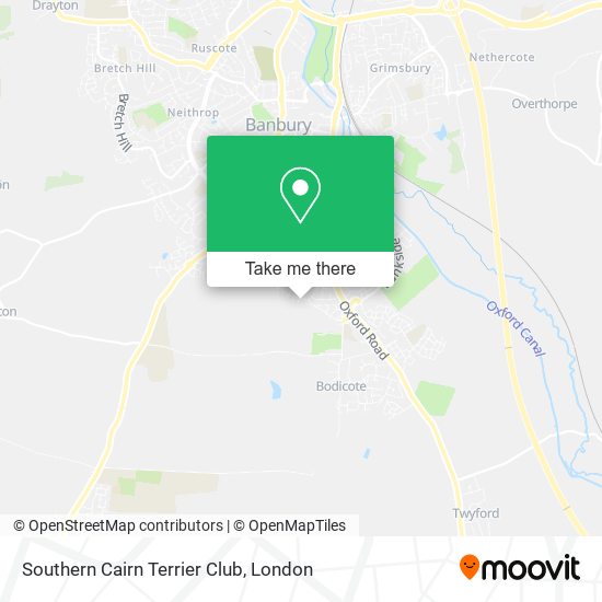 Southern Cairn Terrier Club map