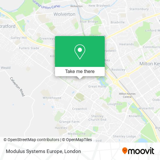 Modulus Systems Europe map