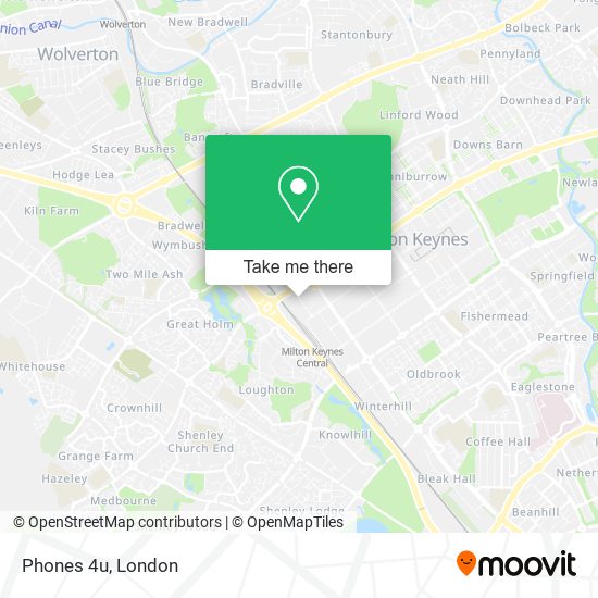 Phones 4u map