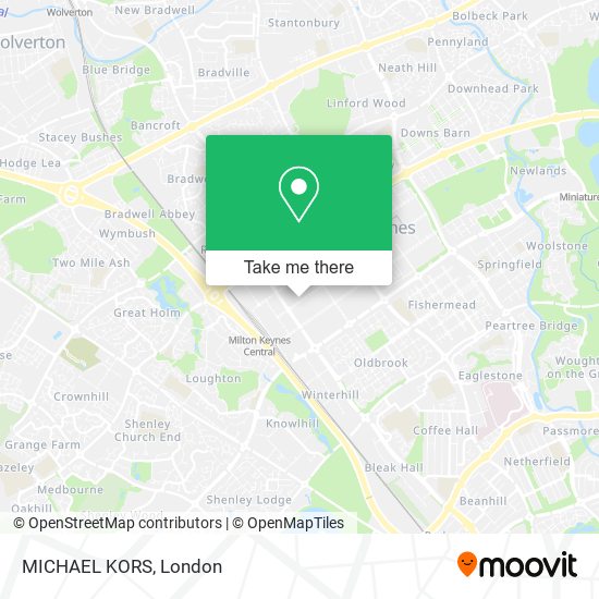 MICHAEL KORS map