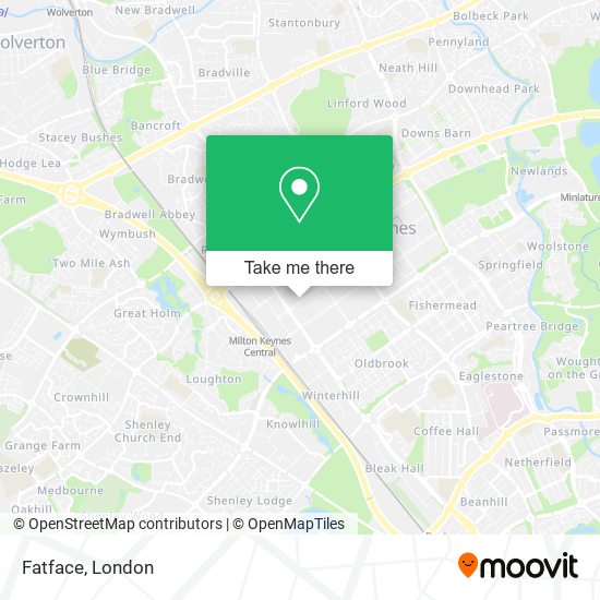 Fatface map