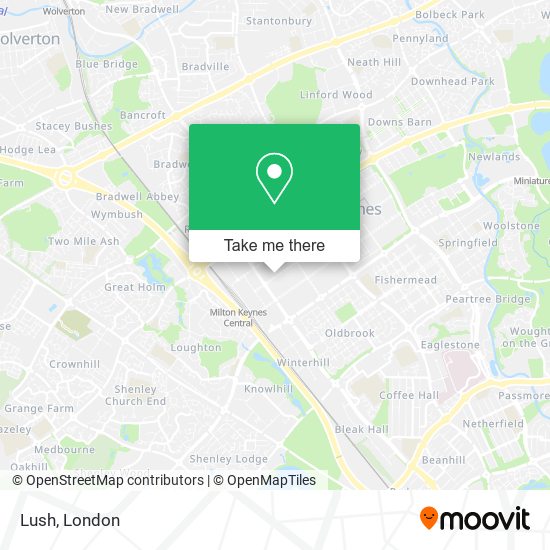 Lush map