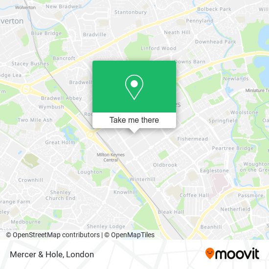 Mercer & Hole map