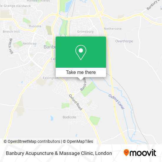 Banbury Acupuncture & Massage Clinic map