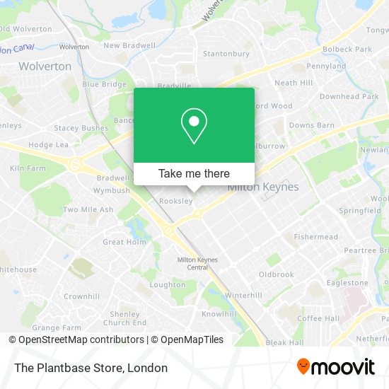 The Plantbase Store map