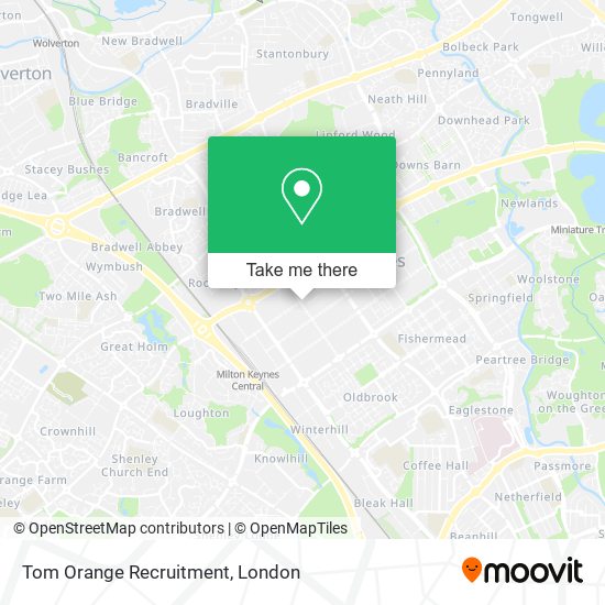 Tom Orange Recruitment map