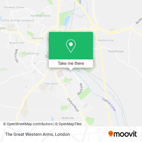 The Great Western Arms map