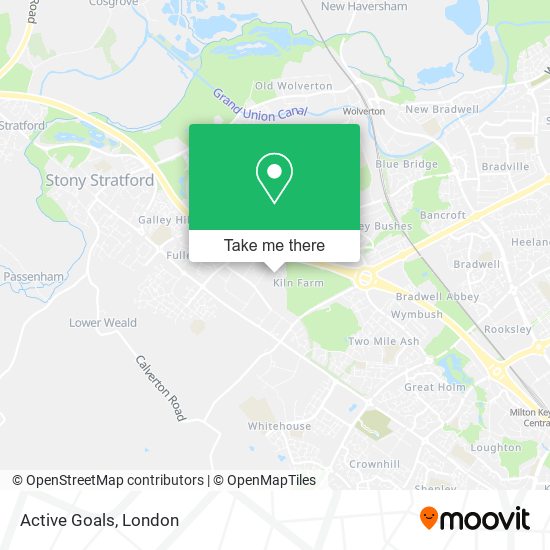 Active Goals map