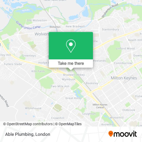 Able Plumbing map