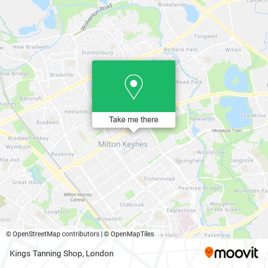 Kings Tanning Shop map