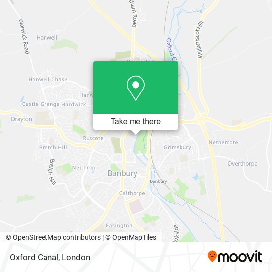 Oxford Canal map
