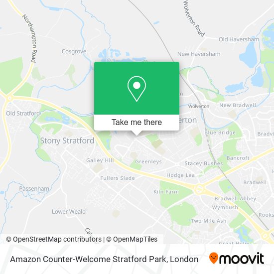 Amazon Counter-Welcome Stratford Park map