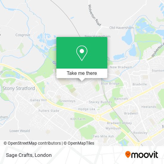 Sage Crafts map