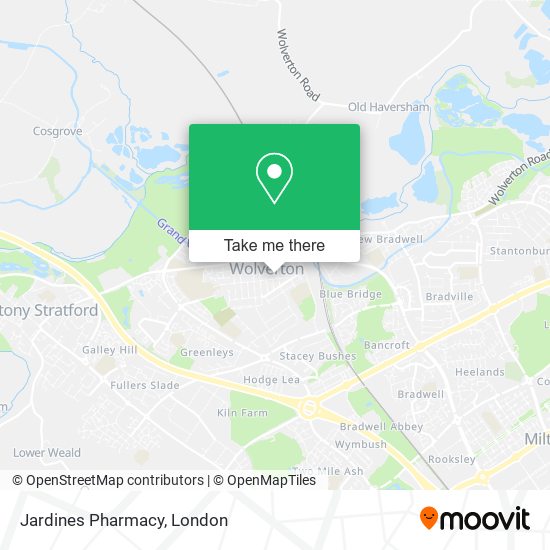 Jardines Pharmacy map