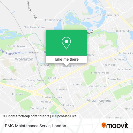 PMG Maintenance Servic map