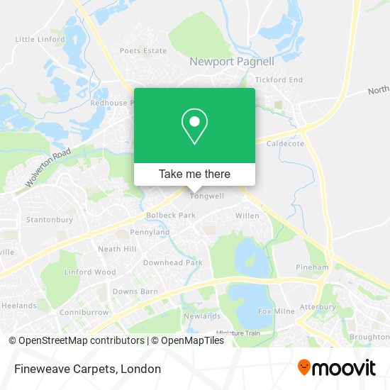 Fineweave Carpets map