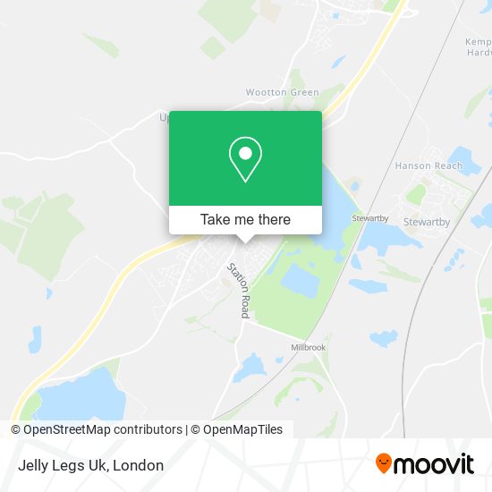 Jelly Legs Uk map