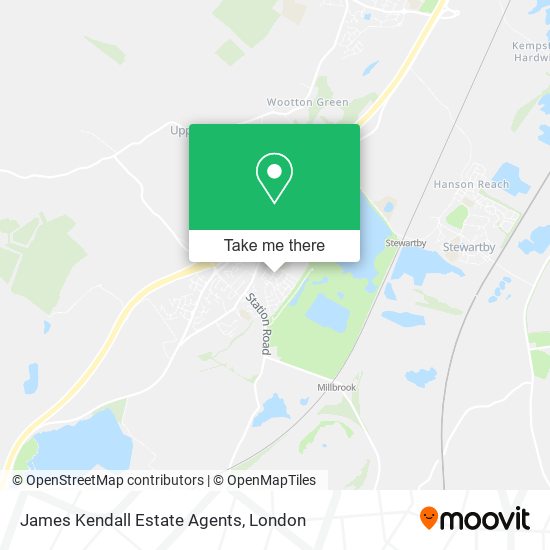 James Kendall Estate Agents map