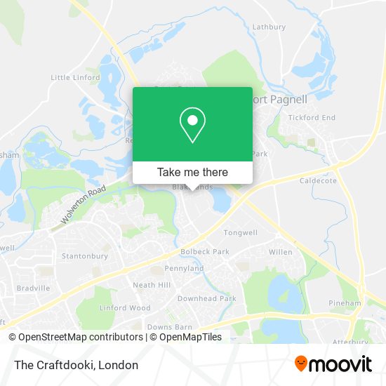 The Craftdooki map