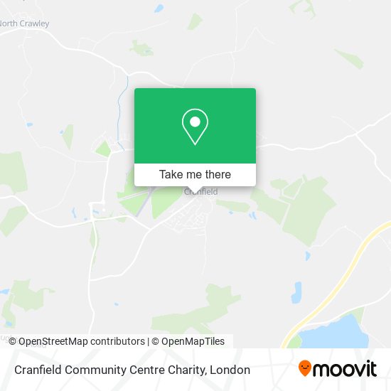 Cranfield Community Centre Charity map