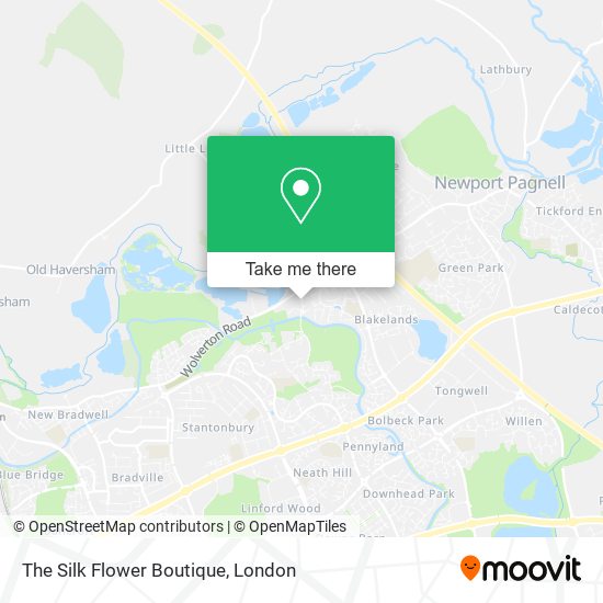The Silk Flower Boutique map