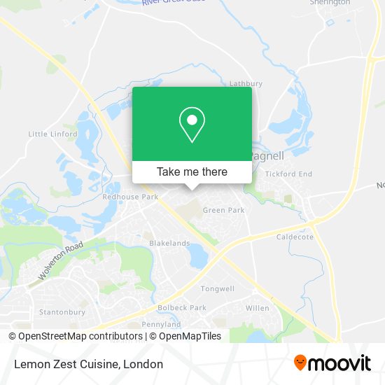 Lemon Zest Cuisine map