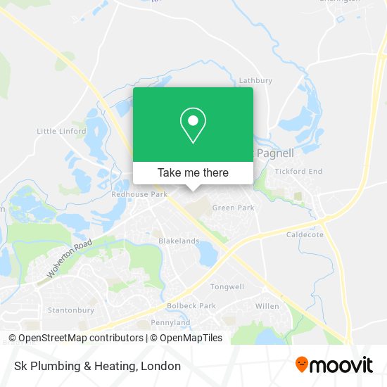 Sk Plumbing & Heating map