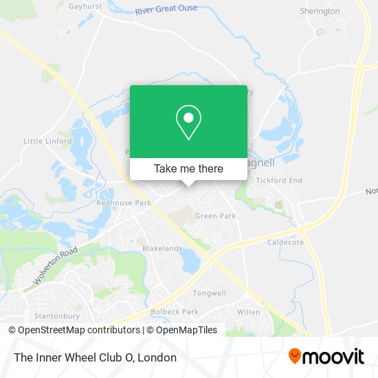 The Inner Wheel Club O map