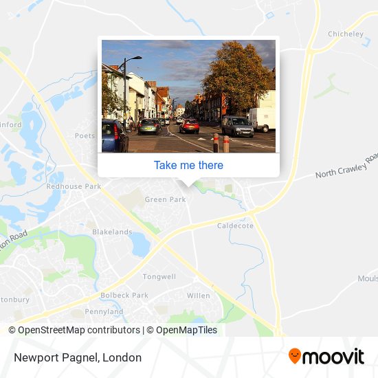 Newport Pagnel map