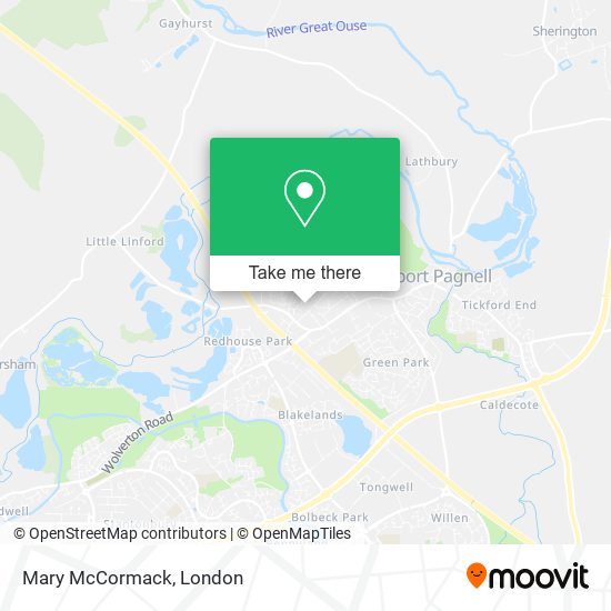 Mary McCormack map