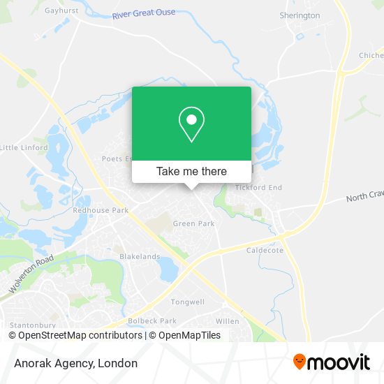 Anorak Agency map