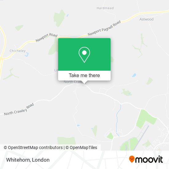 Whitehorn map