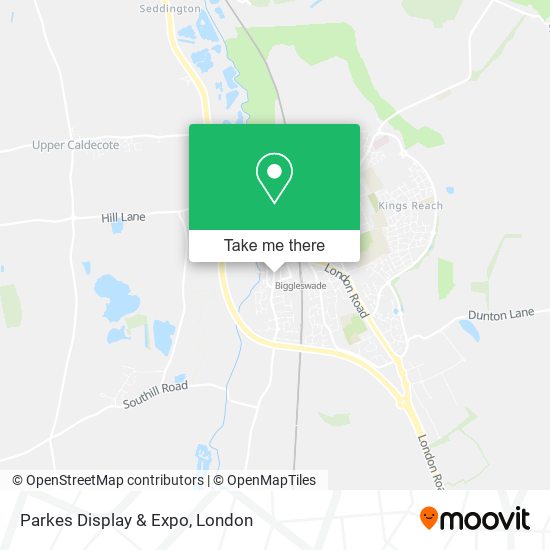 Parkes Display & Expo map