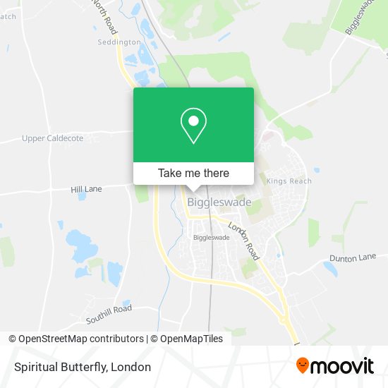 Spiritual Butterfly map