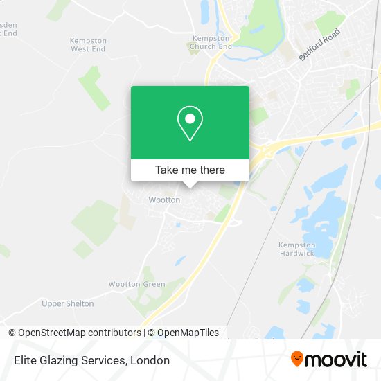 Elite Glazing Services map