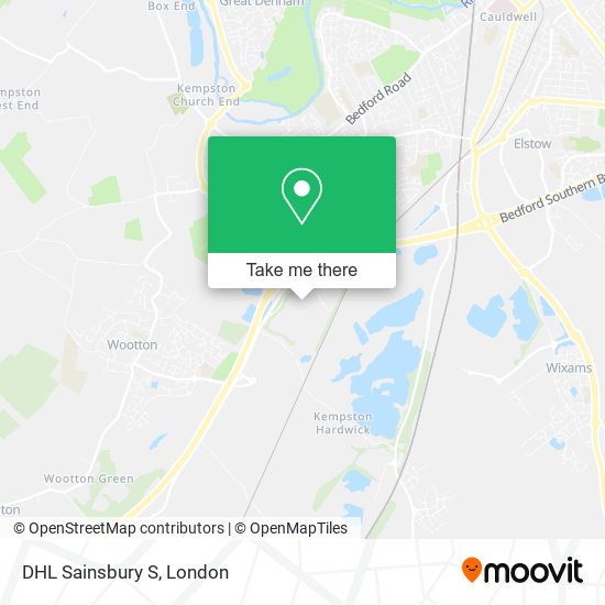 DHL Sainsbury S map