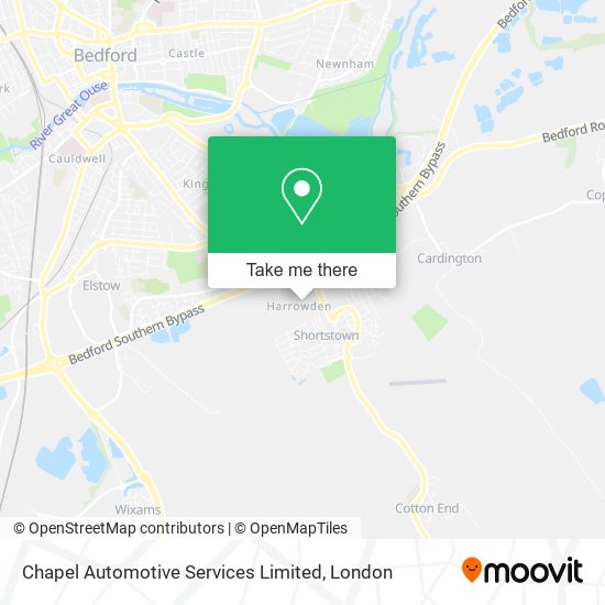 Chapel Automotive Services Limited map