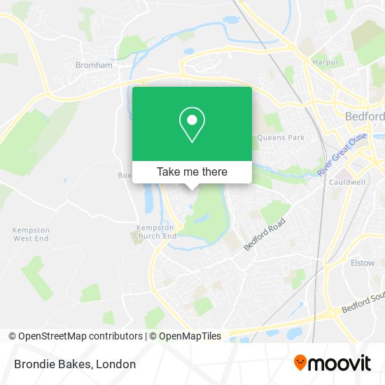 Brondie Bakes map