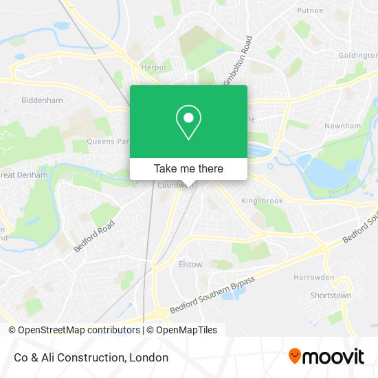 Co & Ali Construction map