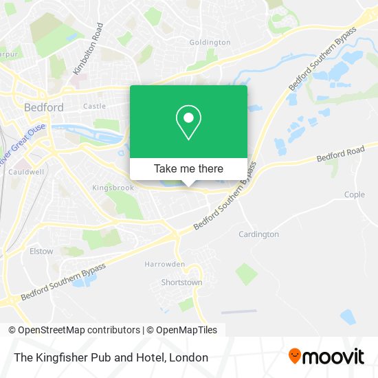 The Kingfisher Pub and Hotel map