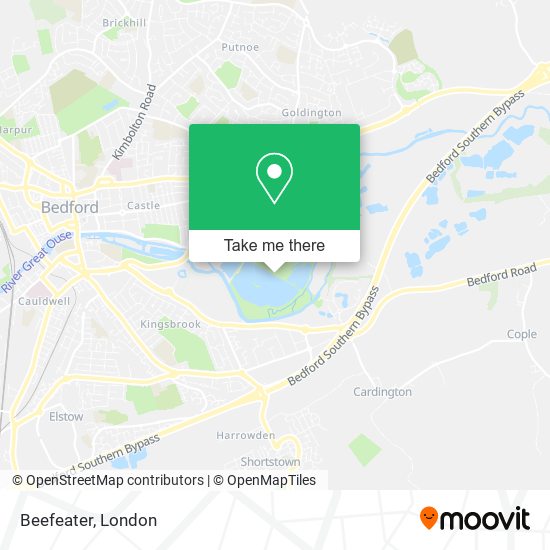 Beefeater map