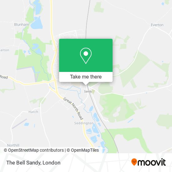 The Bell Sandy map