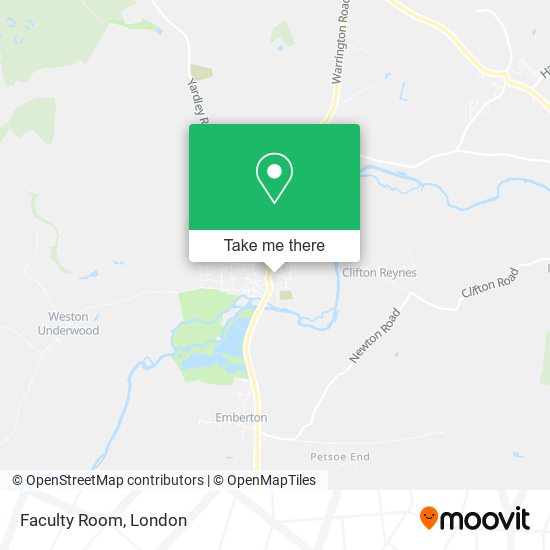Faculty Room map