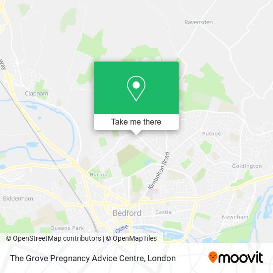 The Grove Pregnancy Advice Centre map