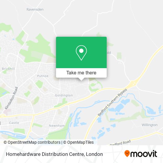 Homehardware Distribution Centre map